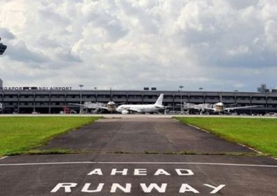 Changi Airport Taxiway